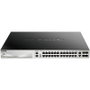 D-Link DGS-3130-30PS/E Switch Gestionado L3, 24 Puertos PoE+, 6 Puertos 10G